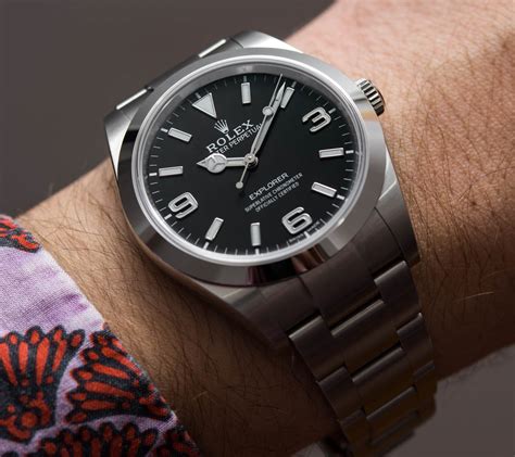 rolex explorer 1 39mm|rolex explorer 1 39mm price.